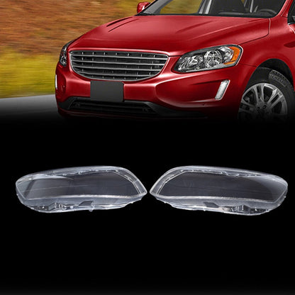 Headlight Lens Covers Front Right+Left Side For 2014-2017 Volvo XC60 1*Pair