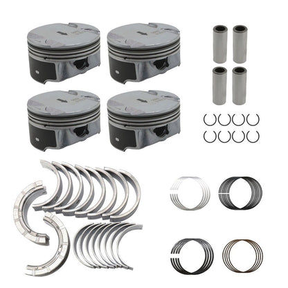 Main Rod Bearing &Piston&Rings For 06-17 Buick Chevrolet GMC Pontiac Saturn 2.4L