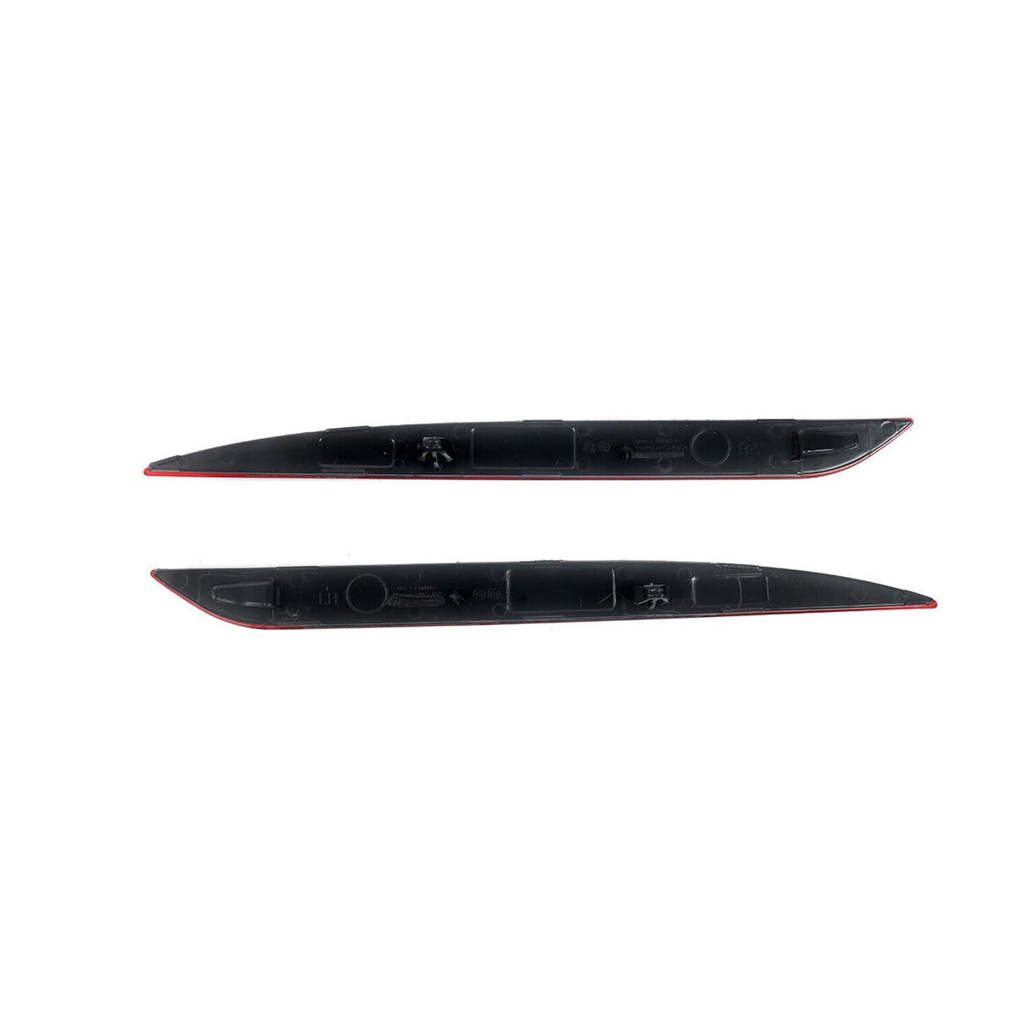 Tail Rear Bumper Reflector Red Pair LH RH For Tesla Model Y 2022 2021 2020