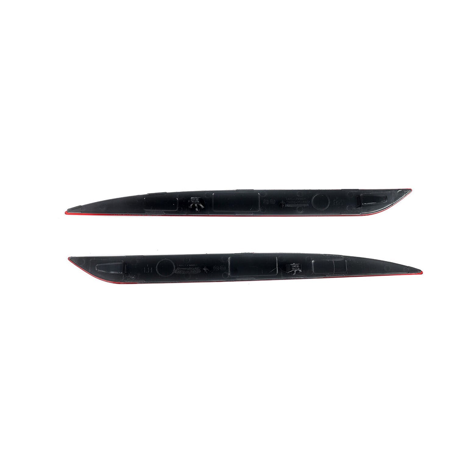 Tail Rear Bumper Reflector Red Pair LH RH For Tesla Model Y 2022 2021 2020