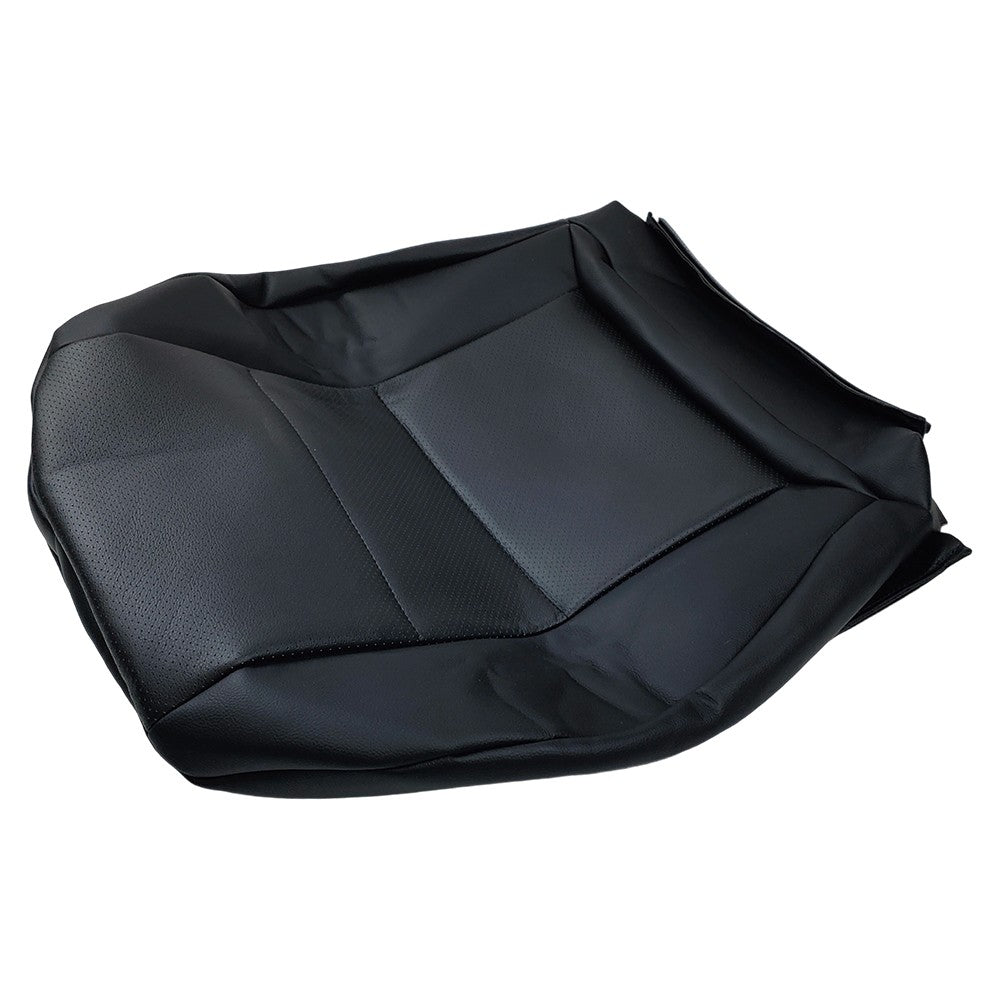 For 2008 2009-2014 Mercedes Benz C250 C300 C350 Driver Bottom Seat Cover Black