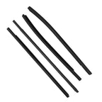 Weatherstrip Rubber Seal Set of 4 For Ford Ranger 2021 XLT Crew Cab Pickup