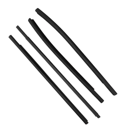Weatherstrip Rubber Seal Set of 4 For Ford Ranger 2021 XLT Crew Cab Pickup