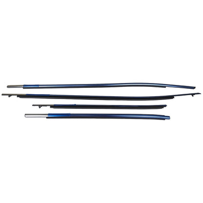 4PCS Door Belt Molding Chrome Trim Left+Right For 2018-2021 Toyota Camry US