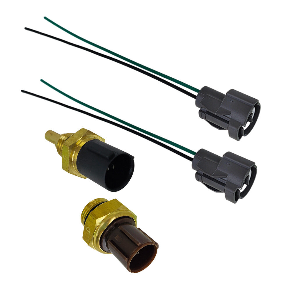 For MDX 2002/RSX 2002-2006 Coolant Temp Sensor + Fan Switch w/Connectors