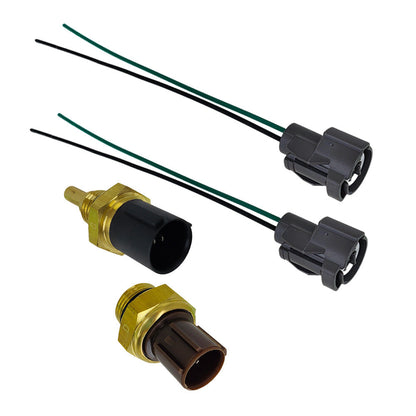 For MDX 2002/RSX 2002-2006 Coolant Temp Sensor + Fan Switch w/Connectors