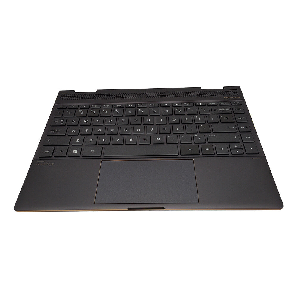 New For HP Spectre X360 13-AE Palmrest w/Backlit Keyboard Brown 13.3" 942040-001