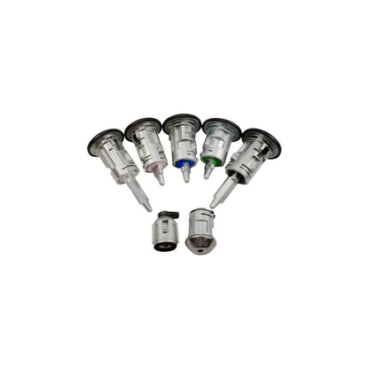 Car Door Cylinder Lock Set of 8 pcs,Front and Rear Driver Door Lock Switches