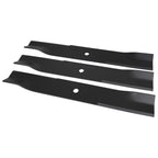 3 REPL XHT HD USA BLADES EXCEL FOR HUSTLER 797696 601124 54" RAPTOR SD FASTRAK X