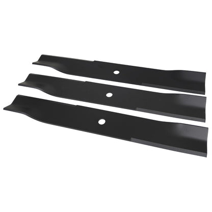 3 REPL XHT HD USA BLADES EXCEL FOR HUSTLER 797696 601124 54" RAPTOR SD FASTRAK X