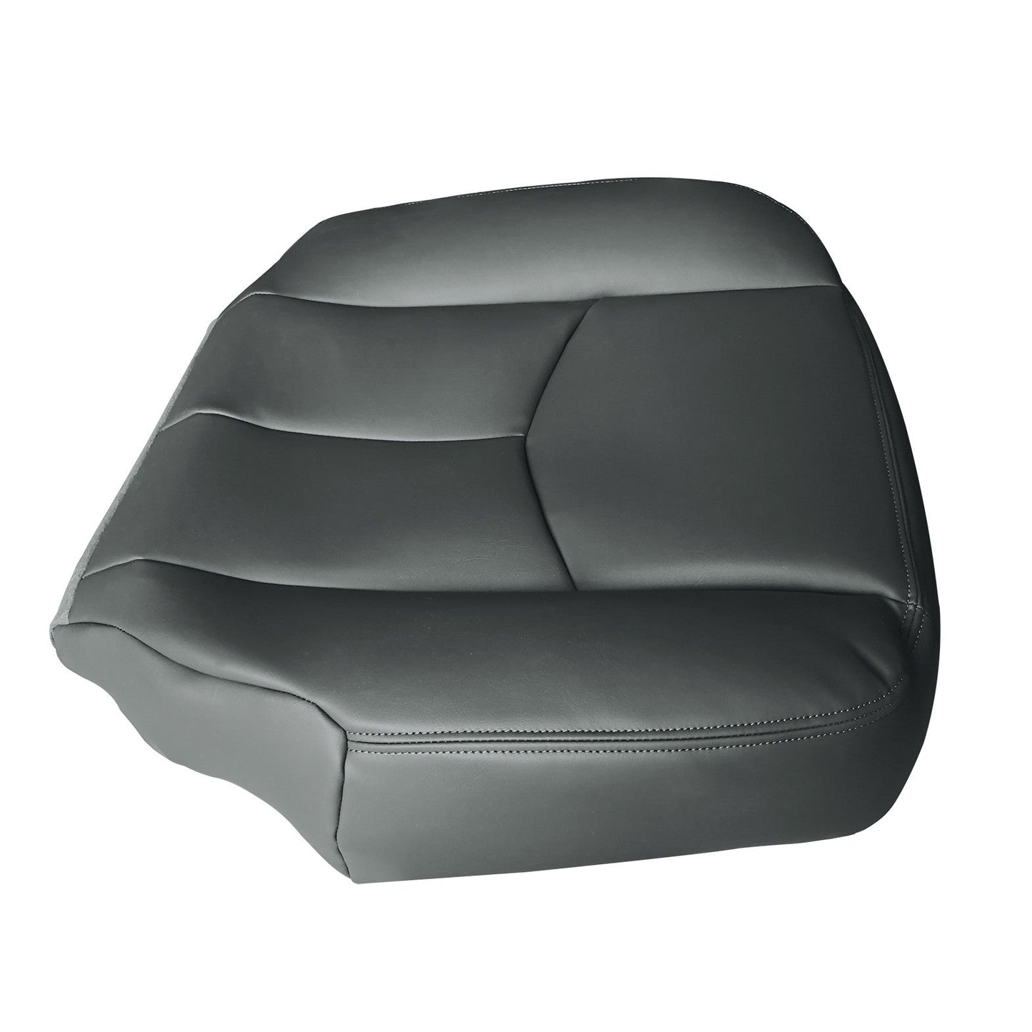 Driver Bottom Seat Cover Dark Gray For 2003-2007 Chevy Silverado 1500 2500 HD