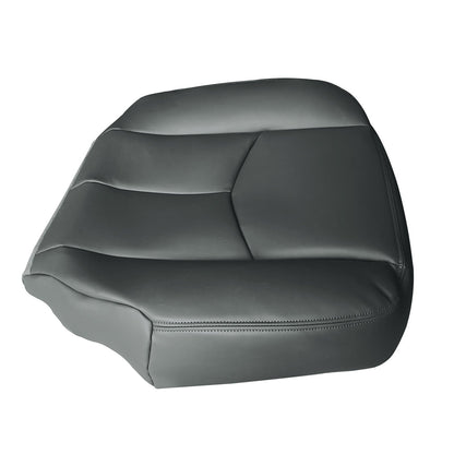 Driver Bottom Seat Cover Dark Gray For 2003-2007 Chevy Silverado 1500 2500 HD