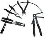 4 Pcs Hose Clamp Pliers Flat Band Hose Clamp Plier Hose Clamp Tool With 27" Long