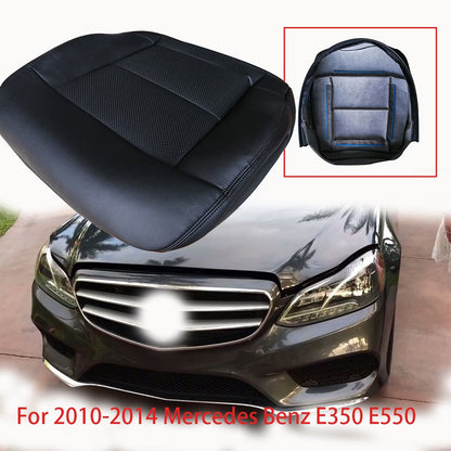 Driver Side Bottom Seat Cover  For 2010-2014 Mercedes Benz E350 E550 Sedan Black