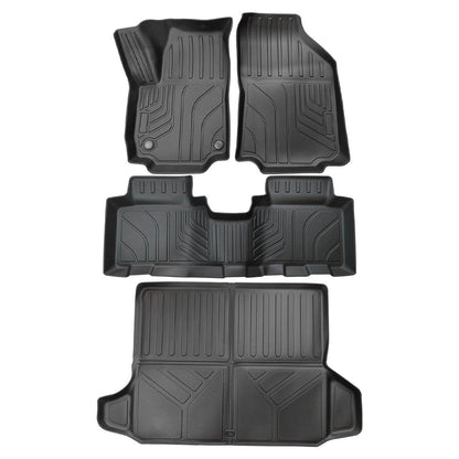 All Weather Front + Rear Floor Mats + Cargo Liner For 2018-24 Chevrolet Equinox