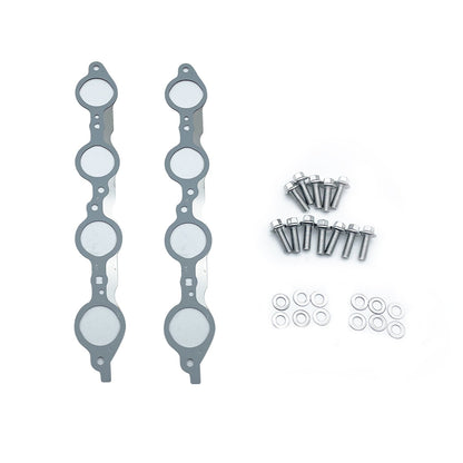 For LS1 4.8 5.3 5.7 6.0 6.2L LS MLS Exhaust Manifold Header Gasket Pair W/Bolts