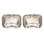 For 2008-2017 Freightliner Cascadia Chrome Hood Mirrors Cover LH RH Pair