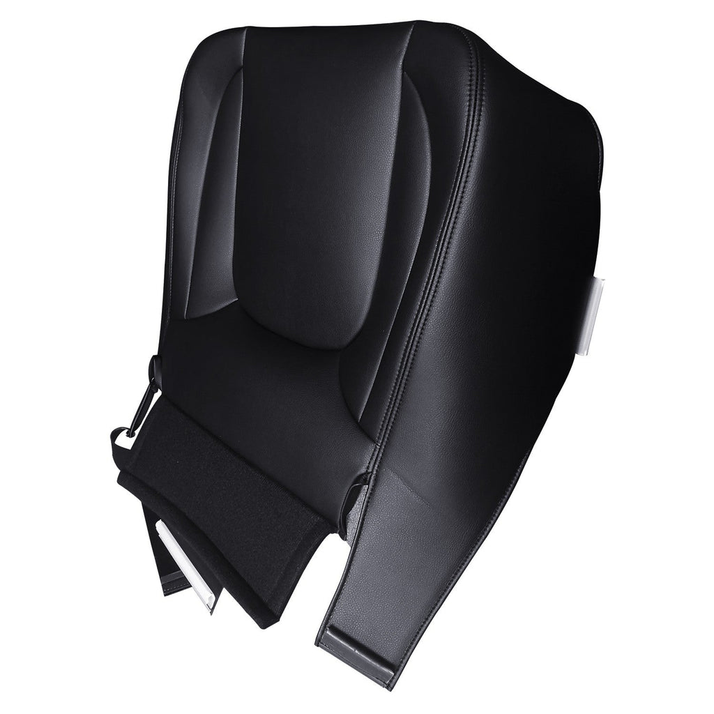 Driver Passenger Bottom Leather Seat Covers For 2004-2005 Dodge Ram 3500 Laramie