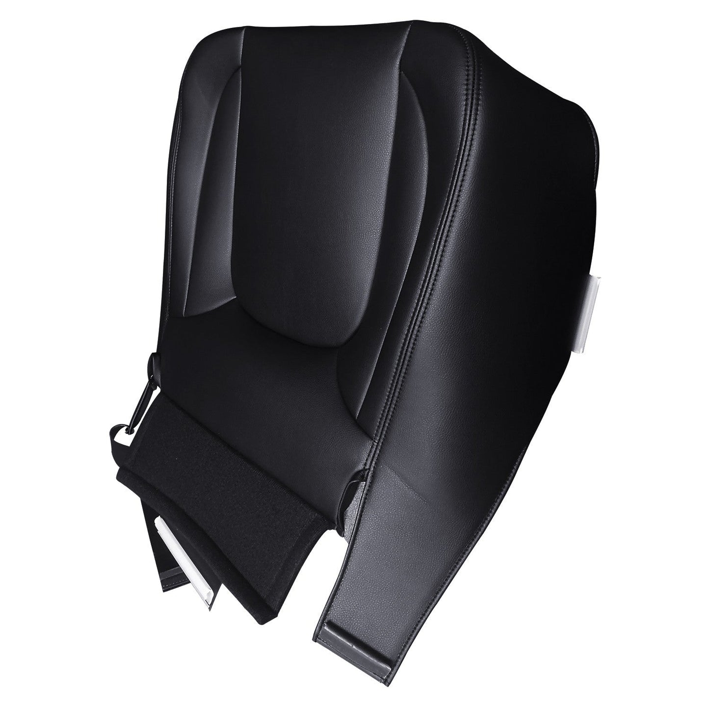 Driver Passenger Bottom Leather Seat Covers For 2004-2005 Dodge Ram 3500 Laramie