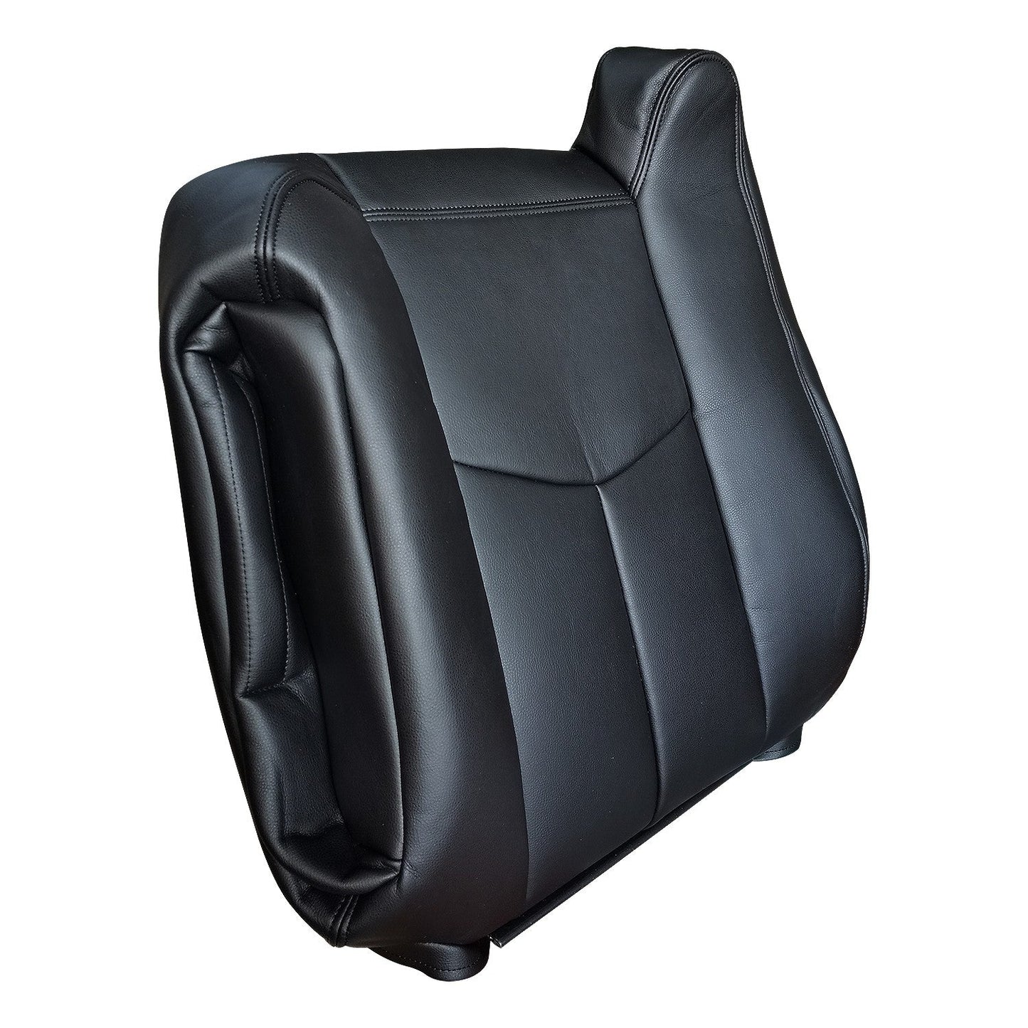 Fit For 2003 2004-2006 Chevy Silverado Driver Top Lean Back Leather Seat cover
