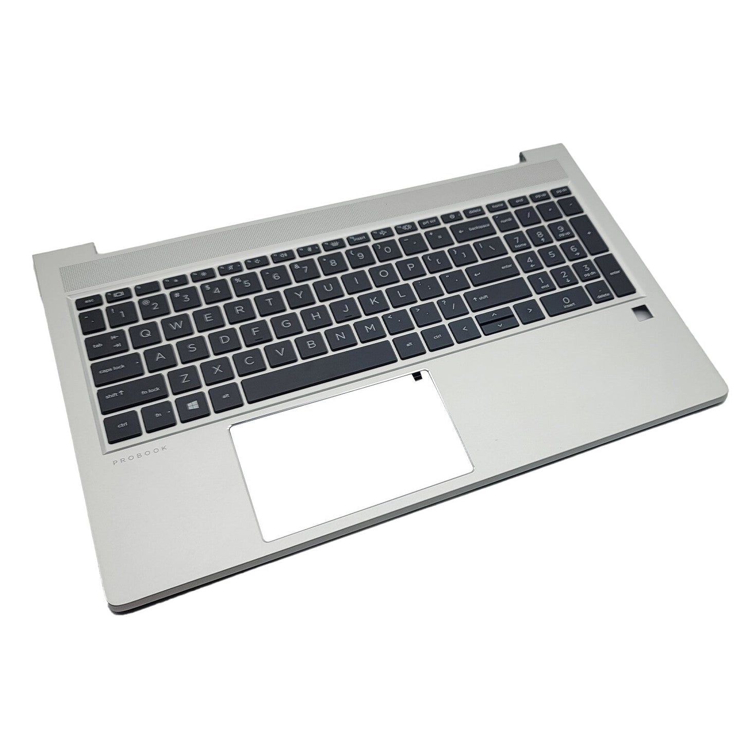 New Palmrest For HP ProBook 650 655 G8 Backlit Keyboard M49545-001 Silver 15.6in