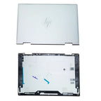 Silver Back Cover for HP Envy X360 13 BD 13M BD0023DX 13m bd1033dx