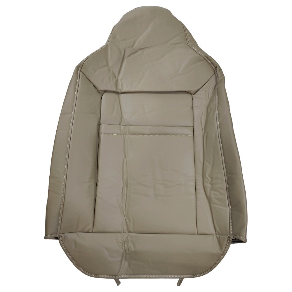 LH / RH Front Leather Seat Cover Tan For 2003-2006 Ford Expedition Eddie Bauer