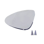 Driver Left Side Mirror Glass with Plate for Porsche for Panamera 2010 2016