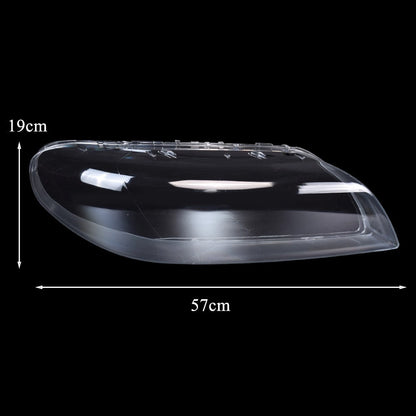 2Pcs Left & Right Side Headlight Lens Covers Replacement For Volvo S80 2007-2016