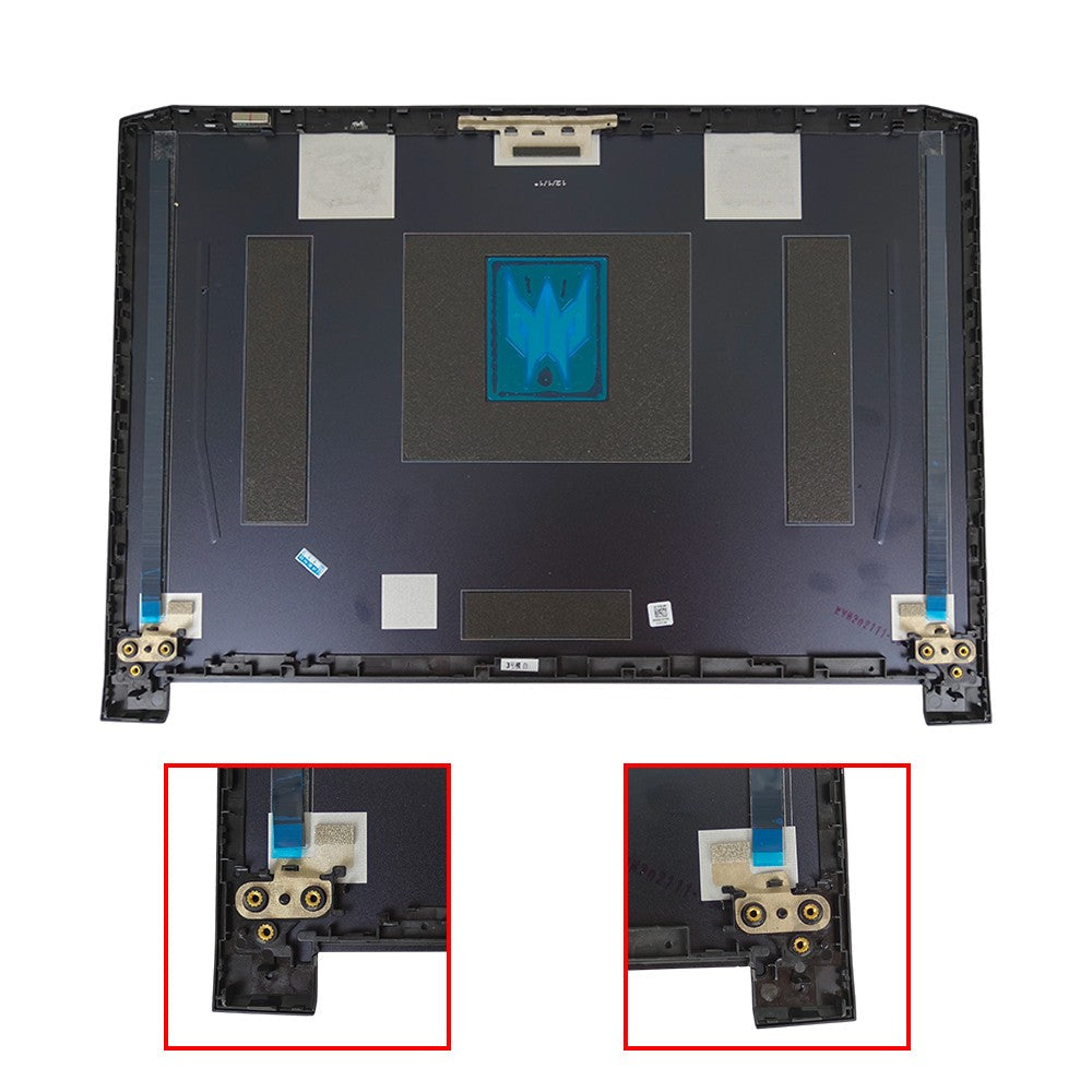 15.6" Lid Back Cover+ Bezel+ Hinges For Acer Predator Helios 300 PH315-53 -54 US