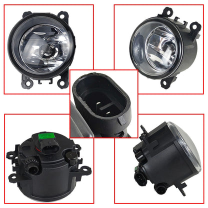 New A Pair Fog Light W/Cover&Chrome Trim For Honda Pilot 2012-2013-2014-2015 US
