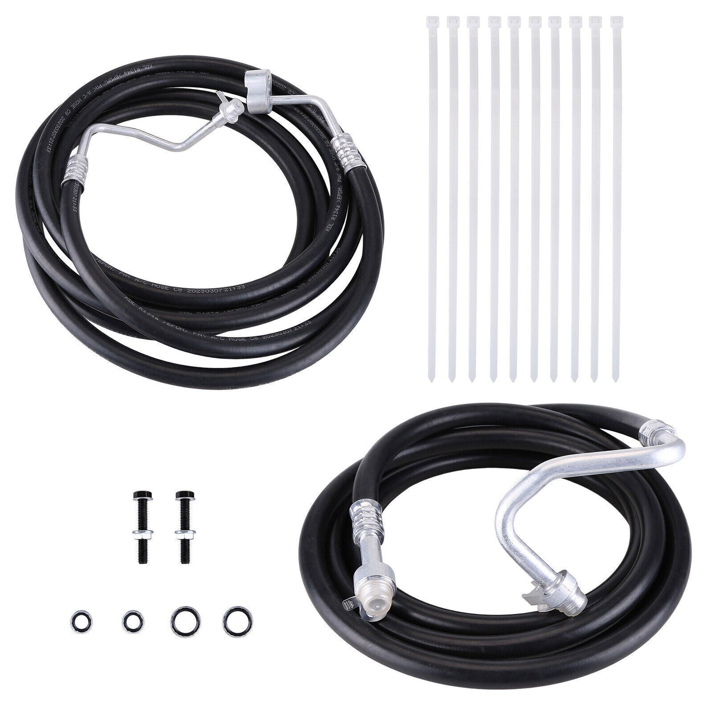 SU33468 Rear AC Line Set For 2007-14 Chevy Suburban Rear Aux AC Hose Kit New USA