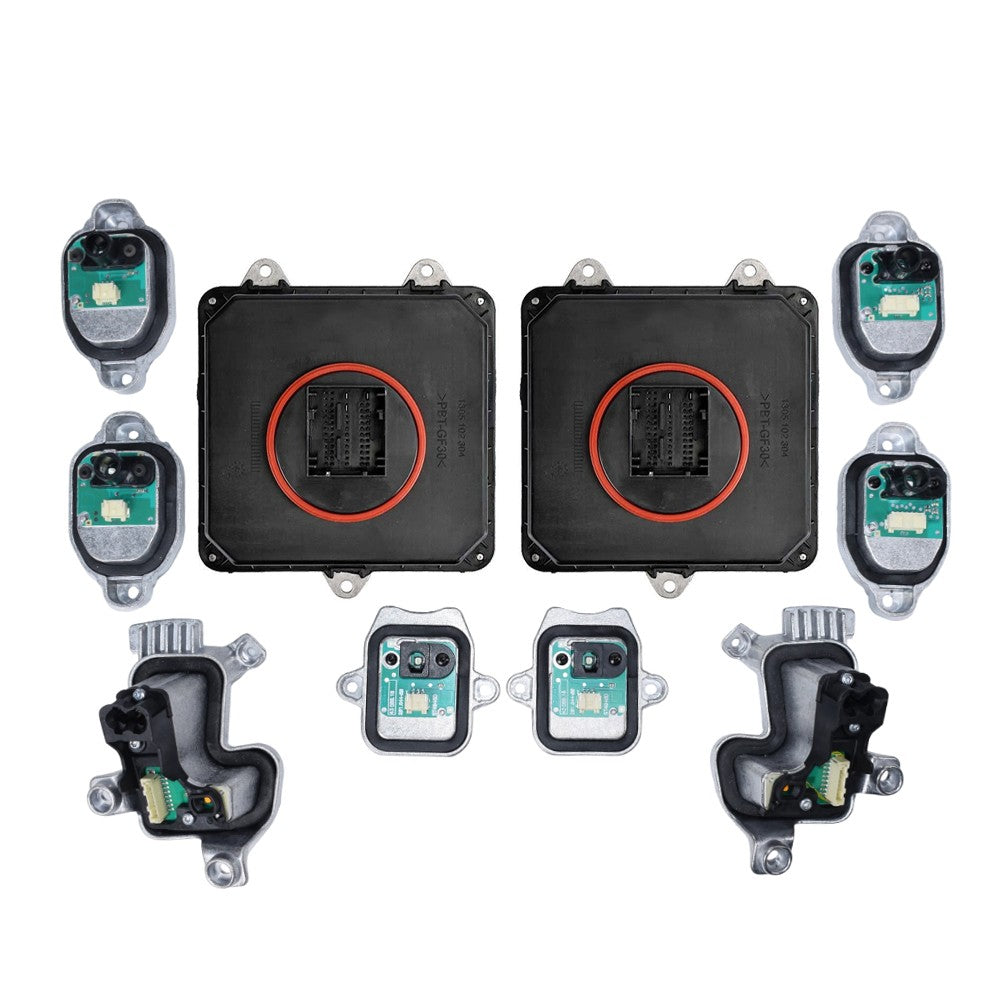 LED Headlight Control Modules Set 10 PCS New For BMW 3 Series F30 328i 330i 340i