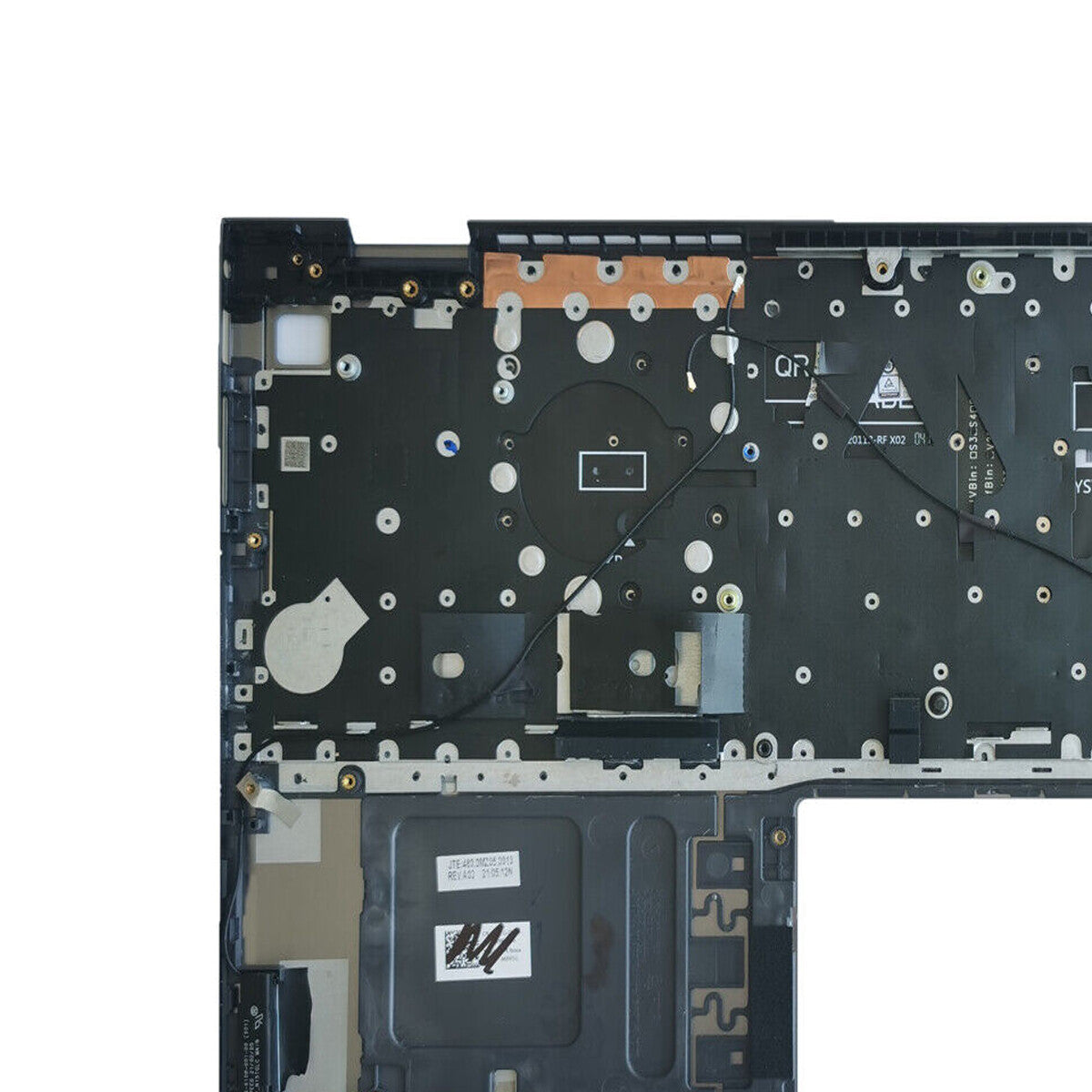 New Palmrest Cover Backlit Keyboard 06P0TG For Dell Inspiron 15Pro 5510 5515 USA