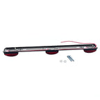 Truck Trailer Tail Lights Red LED Stainless Rear Clearance ID Marker Light Bar