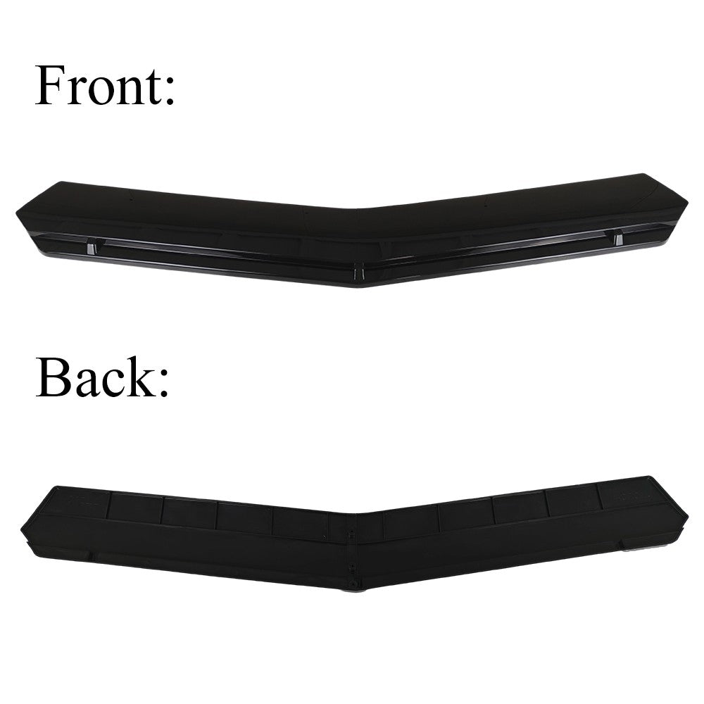 For Chrysler 300C SRT Glossy Black Front Bumper Lip Spoiler Splitter Body Kit