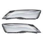 For 2012-2015 Audi A7 S7 RS7 Left & Right Front Headlights Headlamps Lens Covers