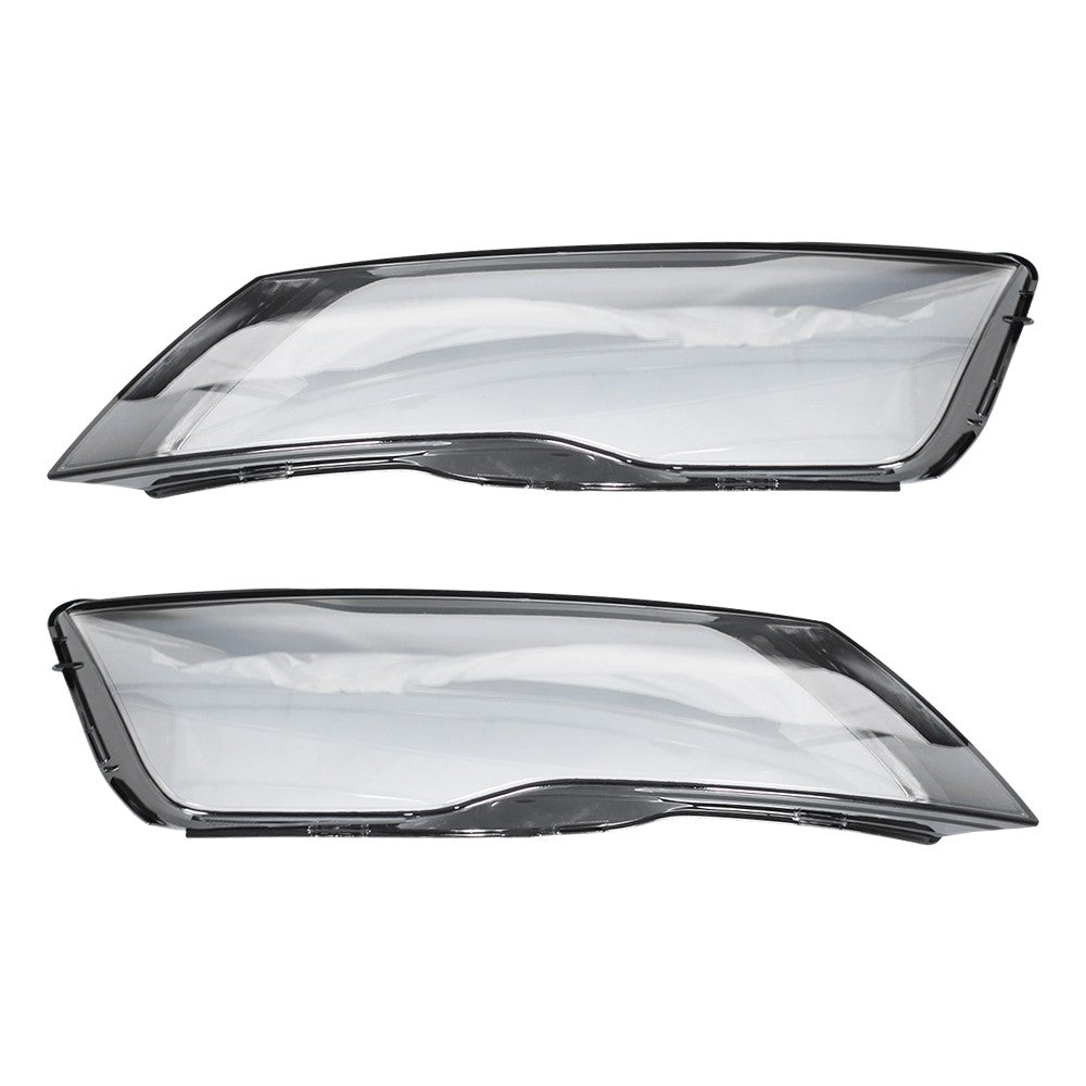 For 2012-2015 Audi A7 S7 RS7 Left & Right Front Headlights Headlamps Lens Covers
