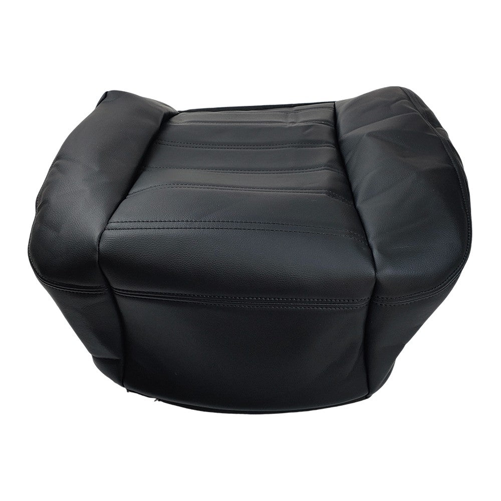 Front Leather Seat Cover Black For 2003 2004 2005 2006 2007 Hummer H2 SUV SUT