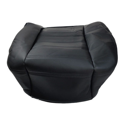 Front Leather Seat Cover Black For 2003 2004 2005 2006 2007 Hummer H2 SUV SUT