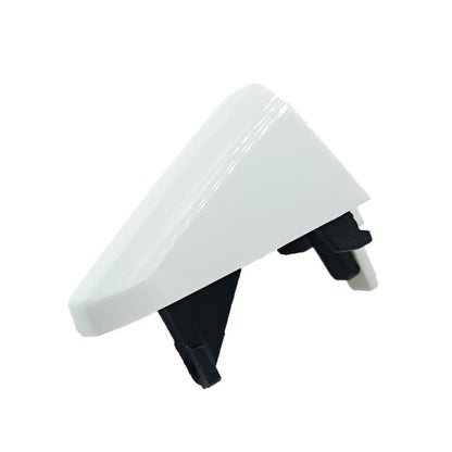 For 14 - 19 Silverado Sierra White Rear Exterior Door Handle Passenger or Driver