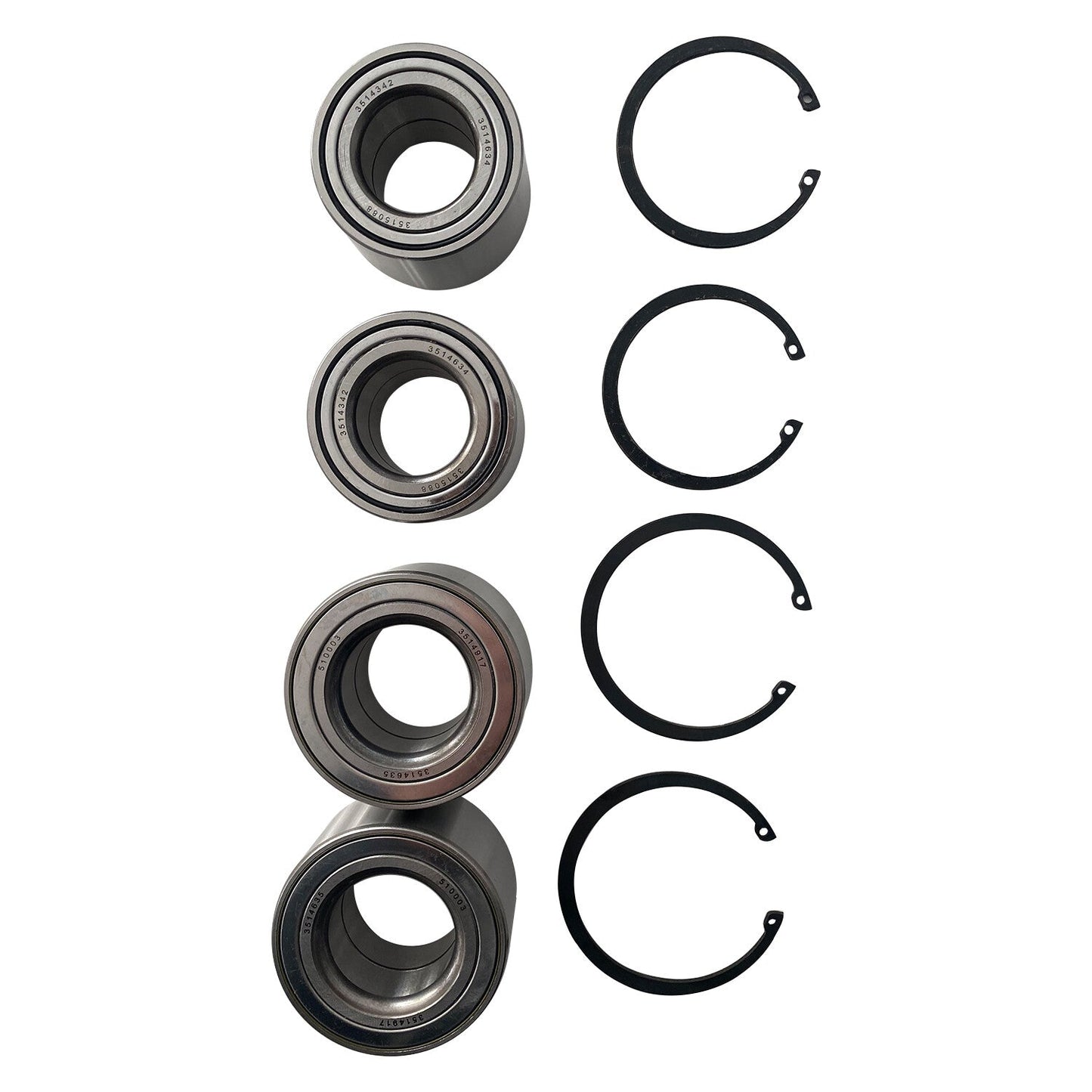 Front & Rear Wheel Bearings For Polaris Ranger 400 425 500 570 700 800 ETX EV TM