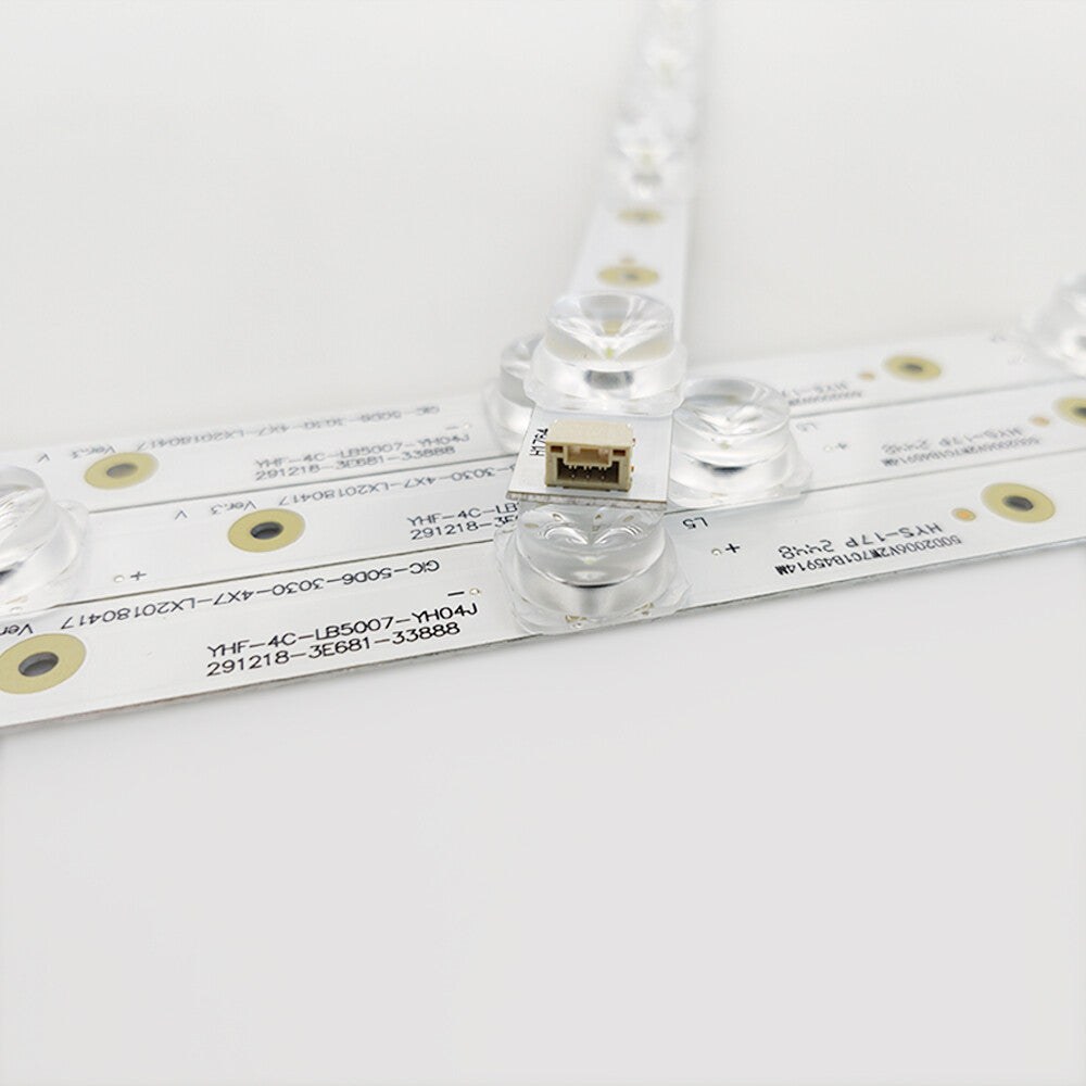 LED Strips For TCL D50A360 D50A730U 50S421LFAA 50S425KEBA TCL-GIC-50D6-3030-4X7