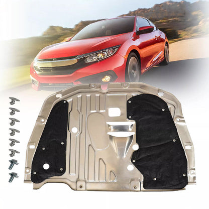 1× Engine Splash Guard Under Car Shield Cover Board For 2016-2021 Honda Civic US