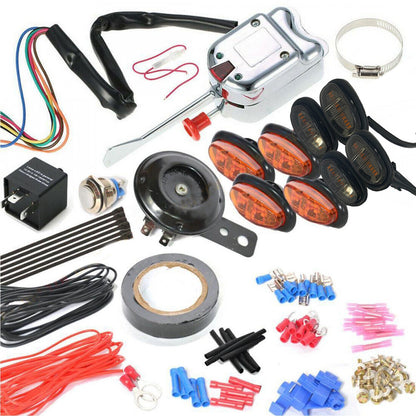 Universal UTV Turn Signal Horn Street Legal Kit For Polaris Ranger General RZR