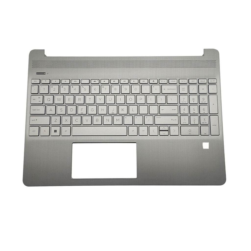 For HP 15-DY 15-EF 15-ef0023dx Palmrest Non-Backlit Keyboard L63578-001 FPR Hole