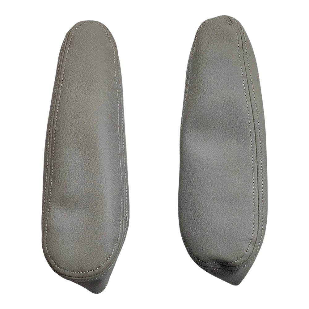 NEW Leather Seat Armrest Covers Size Gray Fits For 2001-2007 Toyota Sequoia