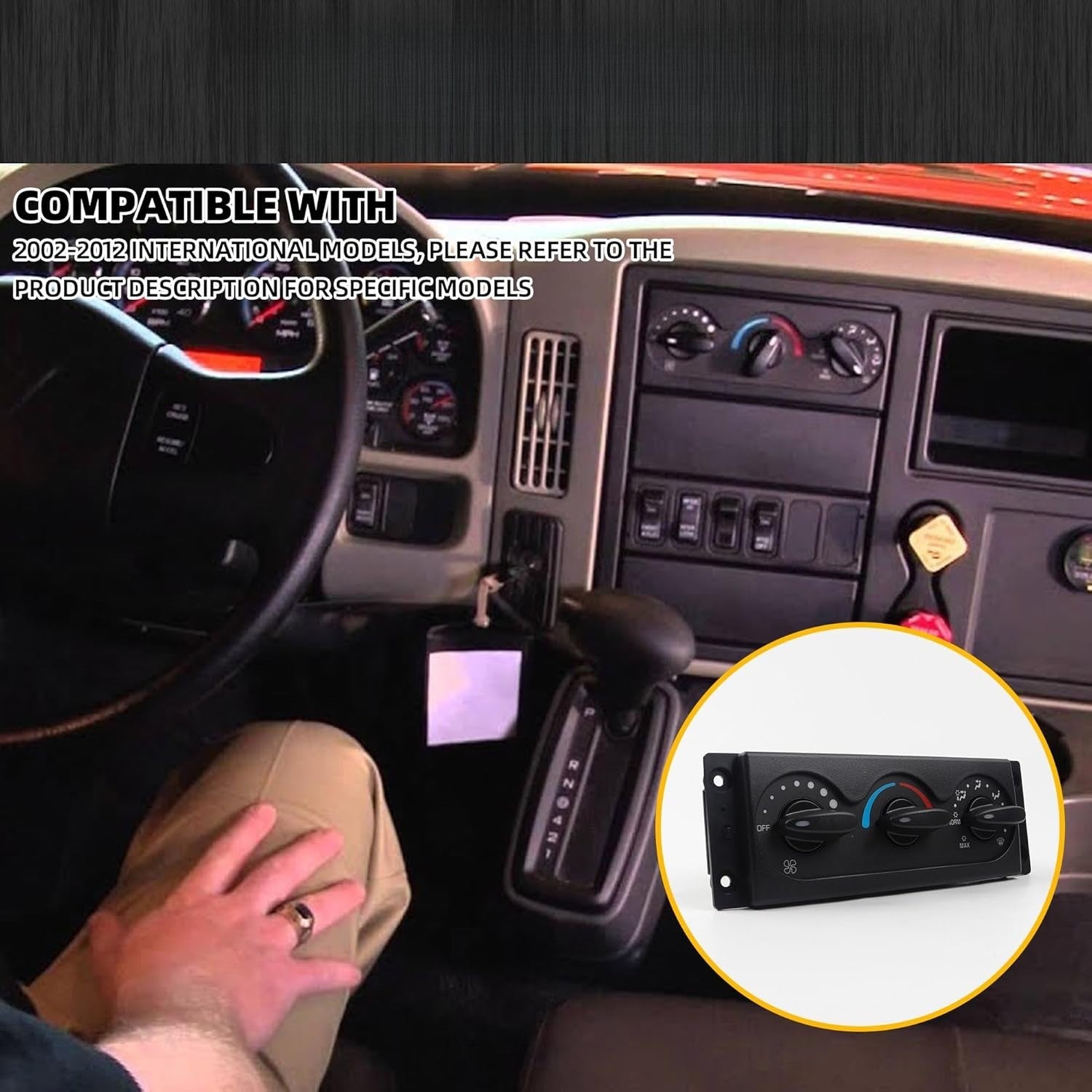 AC Heater Climate Control Panel For International 4200 4300 4400 8600 3545543C1