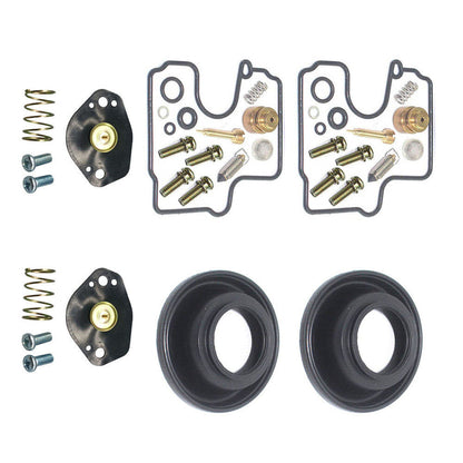 For SUZUKI INTRUDER VL800 VL1500 carb Carburetor GASKETS REBUILD KIT DIAPHRAGM