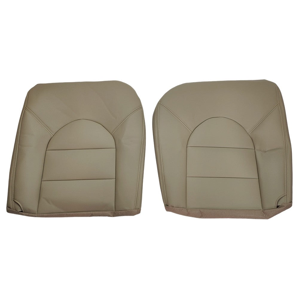 Fit For 1999-2000 Ford F250 F350 Lariat Driver & Passenger Bottom Seat Covers